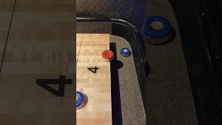 Shuffleboard Kinley with a quot5pointerquot for an incredible round finish to end the game games [upl. by Ybab]