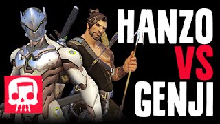 HANZO VS GENJI Rap Battle by JT Music Overwatch Song [upl. by Esiole]