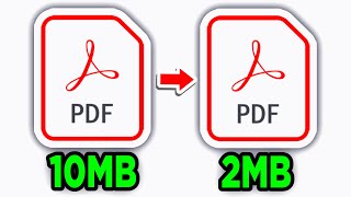 How To Compress PDF File Size Without Loss In Qaulity  Compress PDF File [upl. by Alix680]