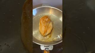 How to cook chicken breast in a stainless steel pan [upl. by Kciredec394]