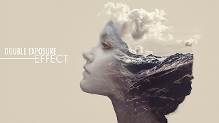 Double Exposure Effect  Photoshop Tutorial [upl. by Townie]