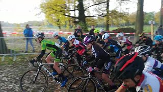 2019 11 16 Cyclocross Diepenbeek U15 2008 [upl. by Edmon897]