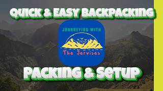 Ready to hit the trails Discover how to pack backpacking gear in a flash and set up camp like a pro [upl. by Ardel]