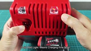 Milwaukee M18 Battery Not Charging  Flashing Red and Green Fixed [upl. by Handal391]