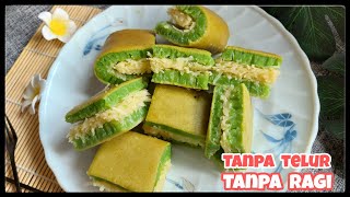 RESEP MARTABAK MANIS KENYAL BERSARANG  TANPA TELUR TANPA RAGI [upl. by Annaid]