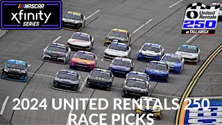 2024 United Rentals 250 Race Picks [upl. by Lleynad]