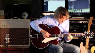 Sonntag Archtop J17X Ballade  ‚DIRTY’ VOX AC15HW1  Thomas WallischSlow Blues [upl. by Wynne]