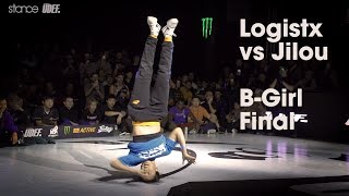 Logistx vs Jilou bgirl final  stance  Silverback Open 2018  UDEF [upl. by Lewis]