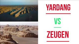 Differences between Yardang and Zeugen  Yardang Vs Zeugen [upl. by Ociredef]