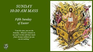 Sunday April 28  1030AM Sunday Mass  SJB Longmont [upl. by Garey]