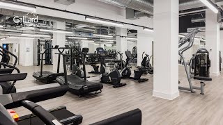 The Gym Sauna and Steam Room at Westgate House  Galliard Homes [upl. by Line]