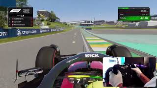 Brazil GP Interlagos  F1 2023  108927  No Assists [upl. by Atineg]