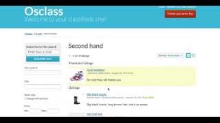 How to enable premium ads on Osclass [upl. by Senecal]