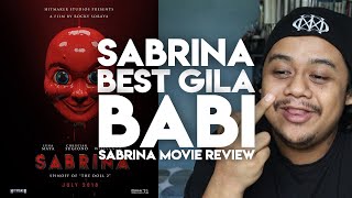 ZHAFVLOG  DAY 298365  SABRINA BEST GILA BABI  Sabrina Movie Review [upl. by Uball]