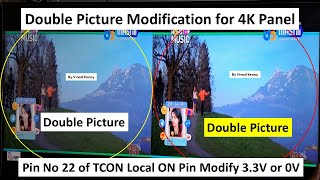 🚨4K Panel 🚨Double Picture in Mi TV or any 4K TV Modification [upl. by Raknahs]