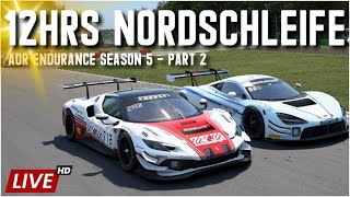 🔴LIVE  AOR Endurance Season 5 Round 4 At Nordschleife  Part 2 [upl. by Ecniuq143]