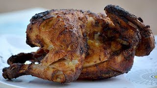 TANDOORI CHICKEN HYDERABAD BAWARCHI TANDOORI CHICKEN RECIPE  STREET FOOD [upl. by Ahsienauq]