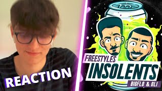 INSOLENT 4  Bigflo et Oli  RÉACTION et AVIS RAP [upl. by Yvonner966]