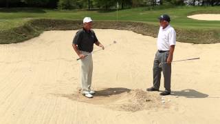 Hard Pan vs Soft Sand Bunker Shot with Wayne Levi [upl. by Bass843]