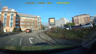 Ham and Blackbird Gyratory and Farnborough Clockhouse Roundabout [upl. by Neile]