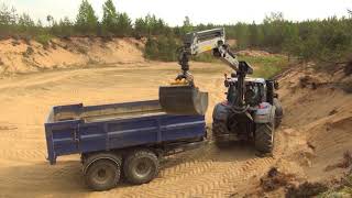 KESLA 316T and proG26 grapple with straightwall gravel buckets [upl. by Melc]