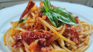 PASTA AL POMODORO INVERNALE  RICETTA SEMPLICE FACILE E VELOCE🍅 [upl. by Nawtna522]