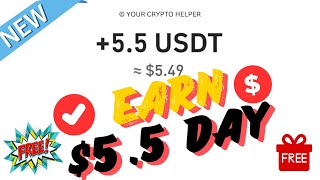 55day 💯Usdt Earning Site🤑Earn Free Usdt🥳Usdt Investment Site❤️New Earning Site 2024💟Usdt Mining✅ [upl. by Holtz]