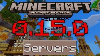 MCPE 0160  BEST SERVERS TO JOIN  Minecraft Pocket Edition WORKING [upl. by Bald]