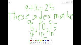 Converse of Pythagorean Theorem8th grade MathFundamental MathMathtastic Fun [upl. by Itsim]