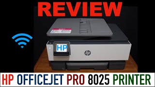 HP OfficeJet Pro 8025 Review [upl. by Tingey]