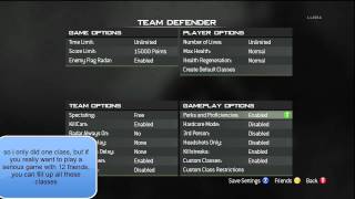 CoD MW3 How To Create Your own Custom Game Mode [upl. by Llenroc]