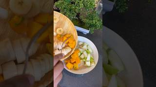 Quick and Easy Healthy Breakfast oats fruits healthylifestyle healthymeal weightlossjurney [upl. by Margit477]