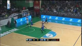 Champville v Sagesse  Todd OBrien Dunk [upl. by Steinke501]