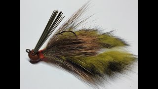 Tying Bucktail Bass Jig pt3 [upl. by Aloap]