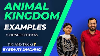 Chondrichthyes example funny tricks 😂 animal kingdomclass11 neet Beauty jha [upl. by Kulda410]