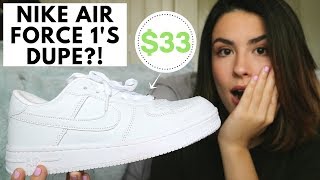 UHHH I FOUND A NIKE AIR FORCE 1S DUPE [upl. by Fretwell]