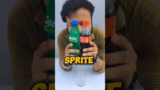 Most Weird Drink Combinations Sprite 🆚 Coca [upl. by Amzaj280]