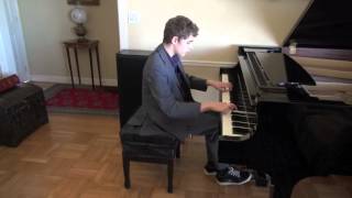 Arthur Dvorkin  V Gavrilin Capriccio from Five Pieces [upl. by Nelleyram]