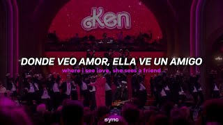 Ryan Gosling  Im Just Ken En Vivo desde los Oscars 2024💖  sub español  lyrics [upl. by Aerdnaek573]