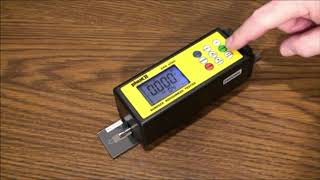 Phase II Handheld Surface Roughness Tester w External Stylus SRG4000 [upl. by Rochester960]