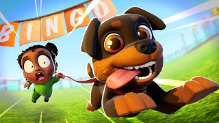 Bingo Was His Name  Nookaboos Kids Songs [upl. by Ahsal]