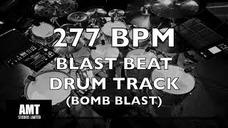 277 BPM BLAST BEAT DRUM TRACK BOMB BLAST [upl. by Ateekahs]