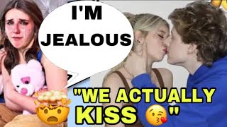 Piper Rockelle IS JEALOUS BECAUSE Lev Cameron and Elliana Walmsley KISSED 😱😳  TEA [upl. by Sibelle]