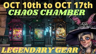 Tiny Tinas Wonderlands  OCTOBER 10 2024  Chaos Chamber Gear This Week [upl. by Notslar]