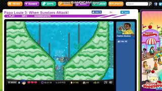 Papa louie 3 Walkthrough Level 5 Find all Gulpies [upl. by Yelrebmyk]