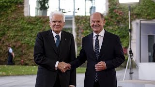 Il presidente Mattarella in Germania domenica con Steinmeier a Marzabotto [upl. by Asabi921]