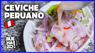 Los trucos para preparar el ceviche peruano 🐟😋  Buenazo [upl. by Pietrek]