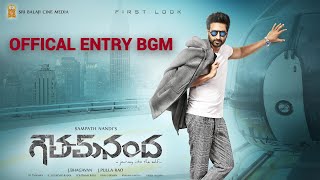 Gautham Nanda  Offcial Entry BGM  Full HD  4K [upl. by Eugene]