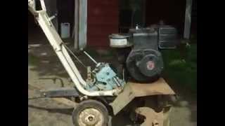 1981 SearsRoper rototiller 8HP Briggs and Stratton [upl. by Adlez707]