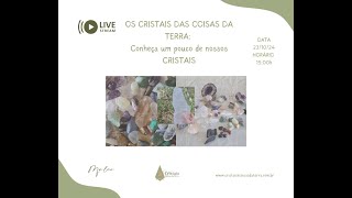 OS CRISTAIS DAS COISAS DA TERRA CONHEÇA UM POUCO DE NOSSOS CRISTAIS [upl. by Wulf]